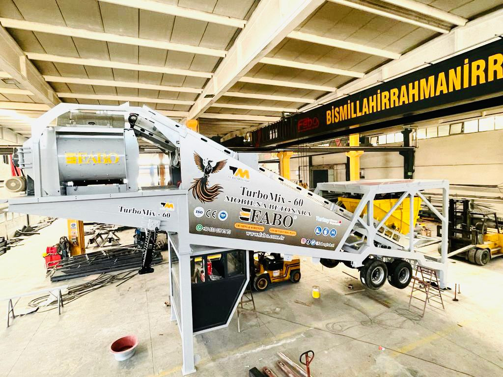 Новый Бетонный завод FABO mobile concrete batching plant: фото 11