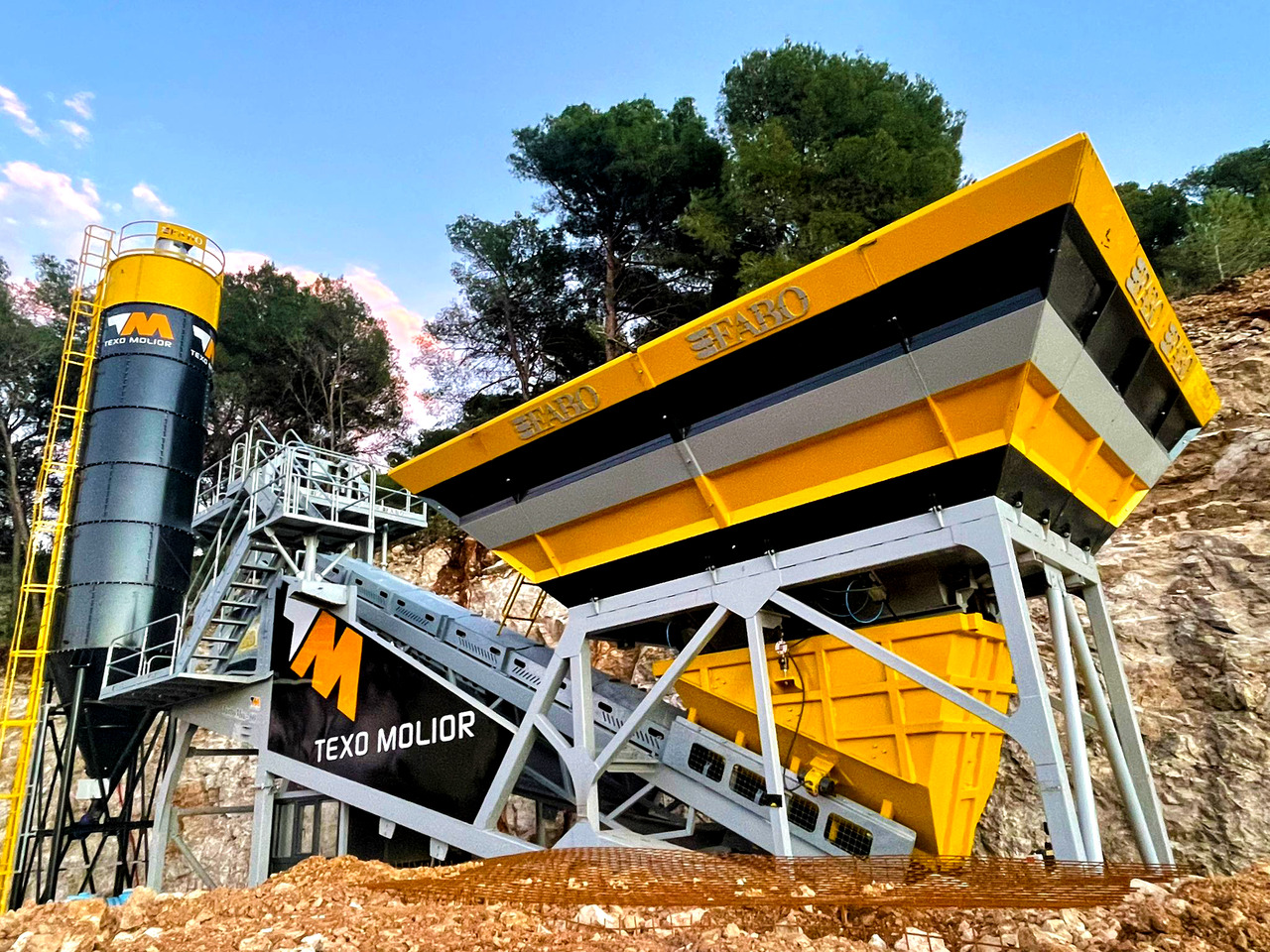 FABO mobile concrete batching plant - Бетонный завод: фото 4 FABO mobile concrete batching plant - Бетонный завод: фото 4