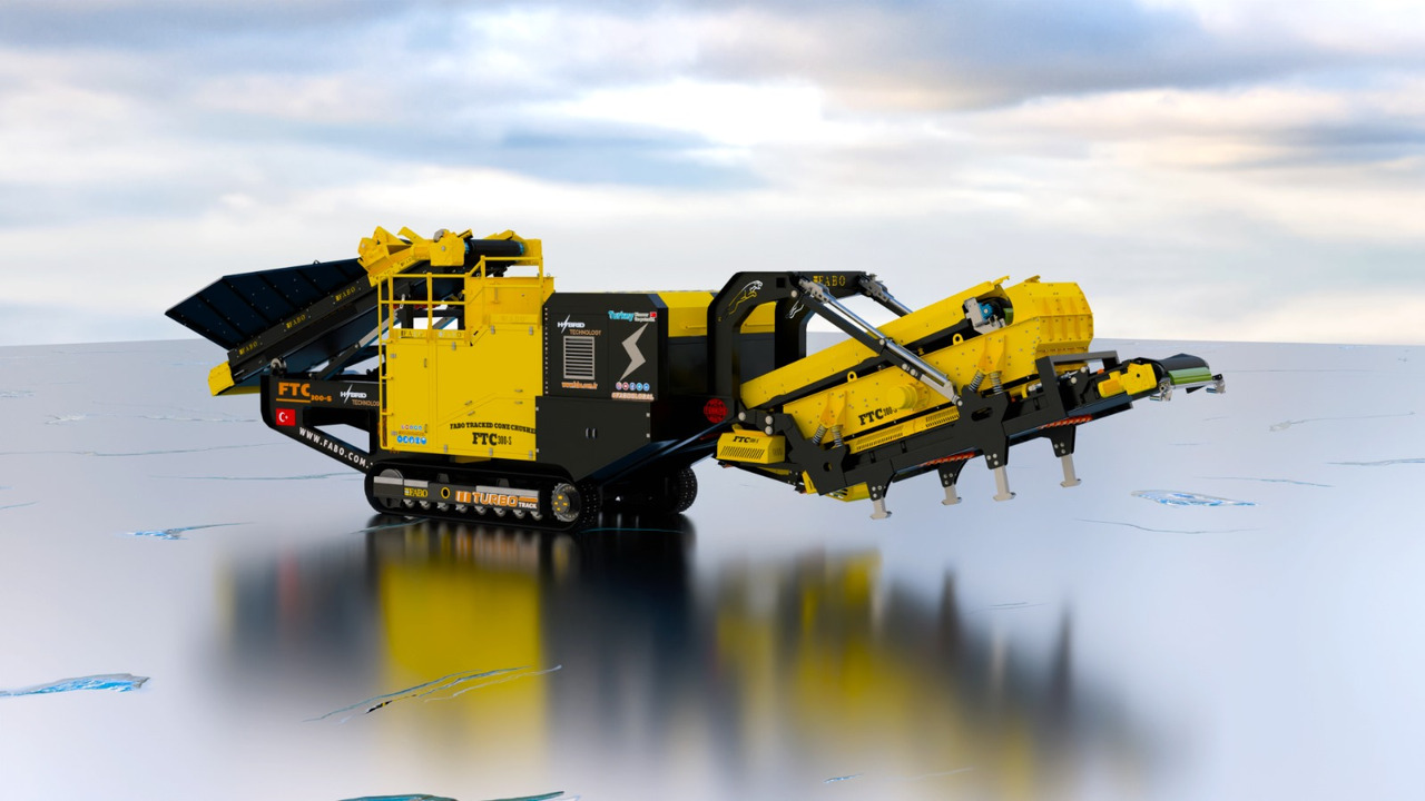 FABO mobile cone crusher - Конусная дробилка: фото 1 FABO mobile cone crusher - Конусная дробилка: фото 1