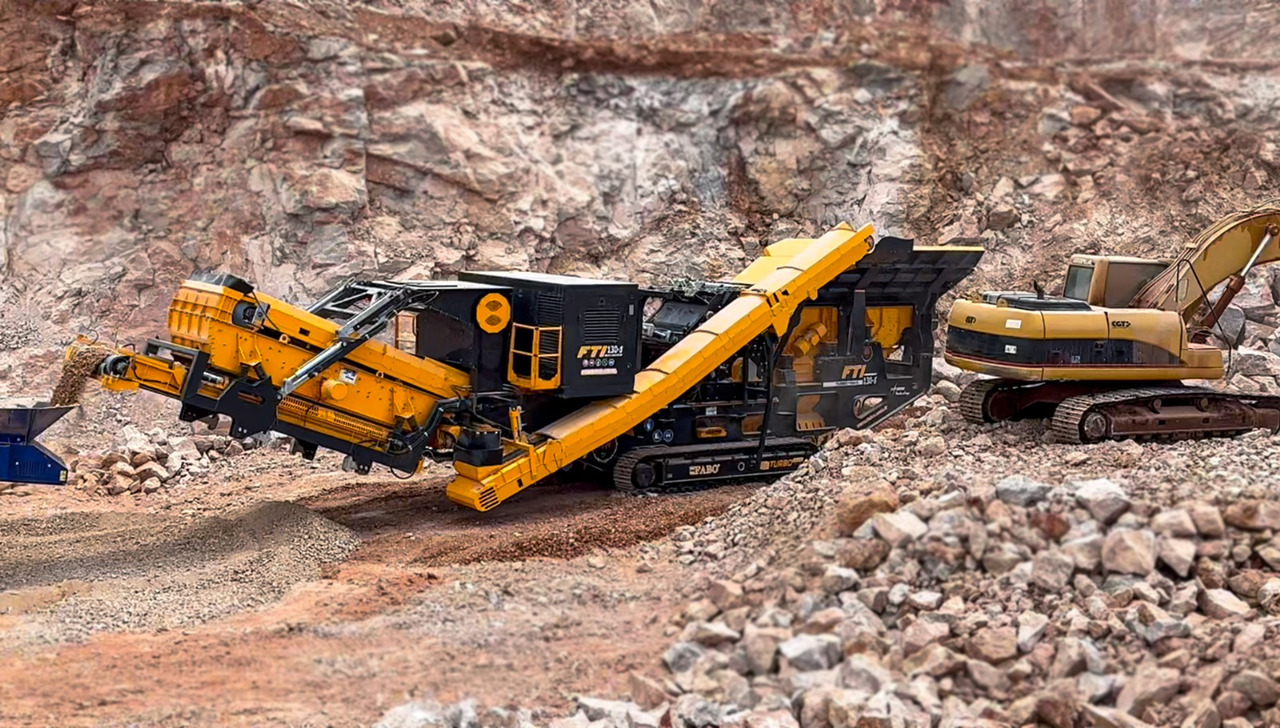 FABO mobile impact crusher - Ударная дробилка: фото 1 FABO mobile impact crusher - Ударная дробилка: фото 1