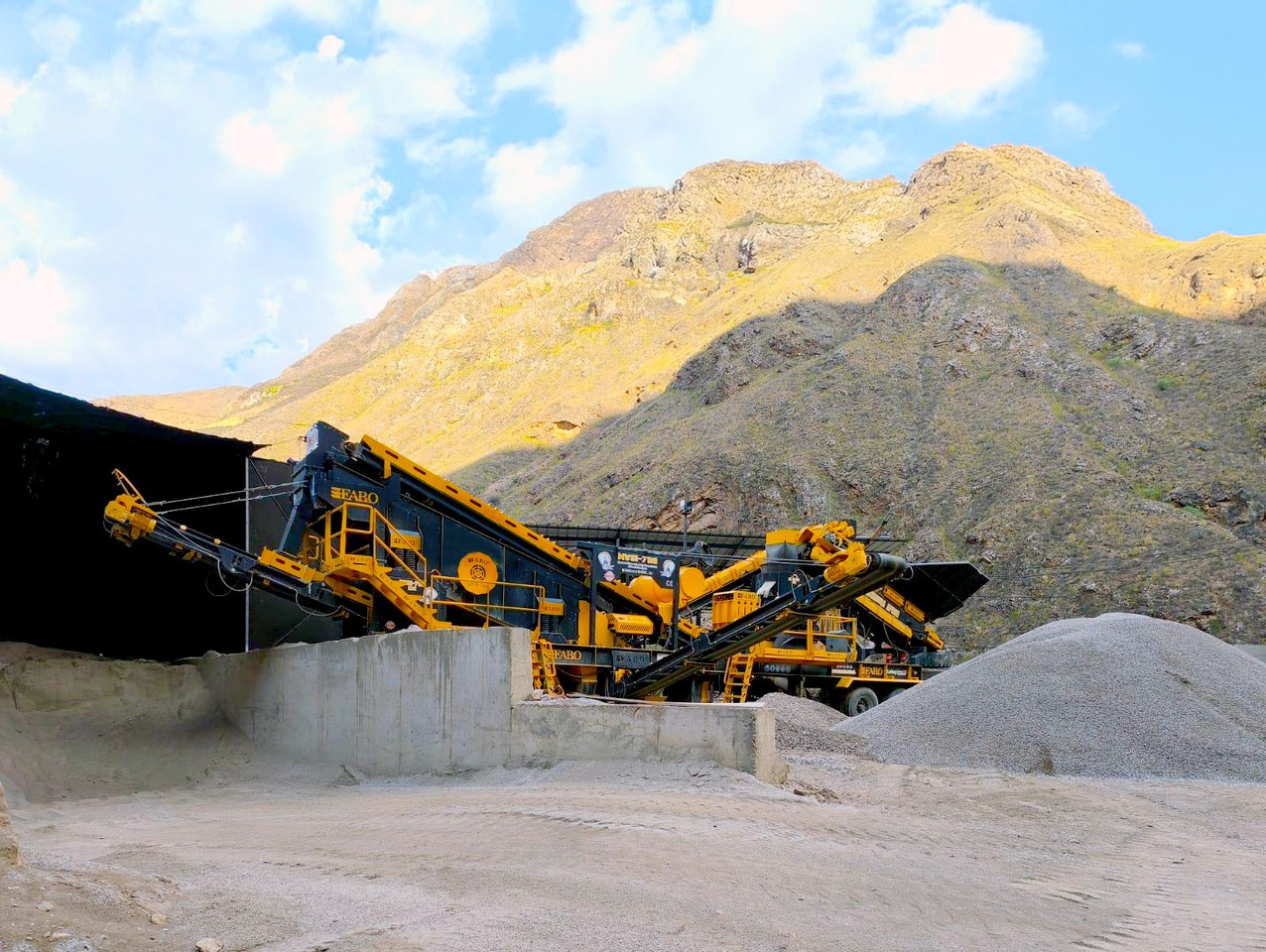 FABO mobile impact crusher - Ударная дробилка: фото 1 FABO mobile impact crusher - Ударная дробилка: фото 1