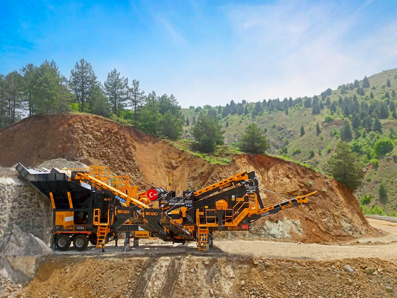 FABO mobile impact crusher - Ударная дробилка: фото 1 FABO mobile impact crusher - Ударная дробилка: фото 1