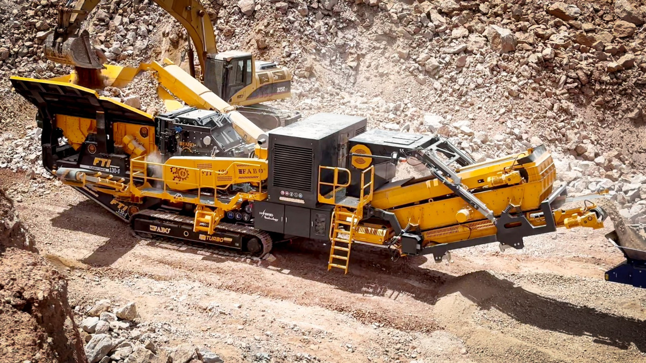 FABO mobile impact crusher - Ударная дробилка: фото 1 FABO mobile impact crusher - Ударная дробилка: фото 1