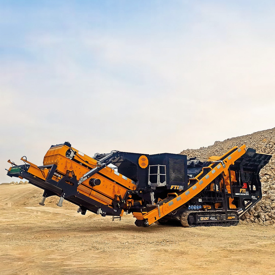 Новый Ударная дробилка FABO mobile impact crusher: фото 1