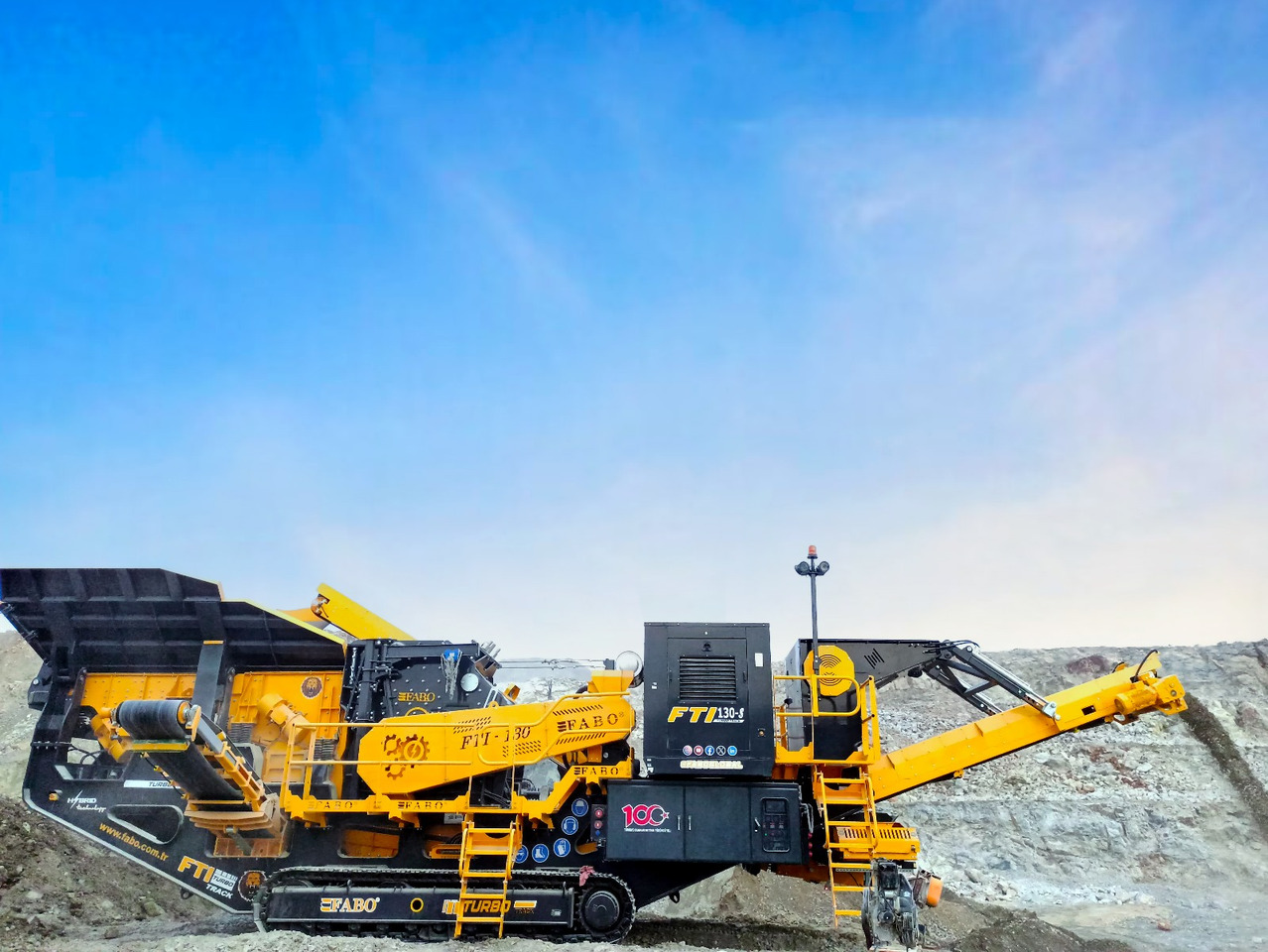 FABO mobile impact crusher - Ударная дробилка: фото 3 FABO mobile impact crusher - Ударная дробилка: фото 3