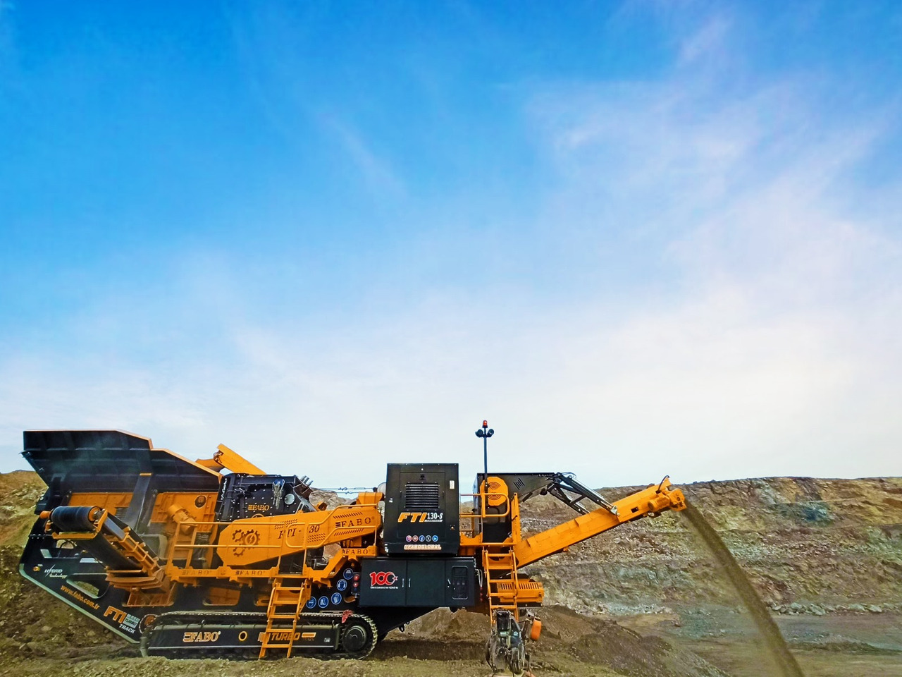 FABO mobile impact crusher - Ударная дробилка: фото 4 FABO mobile impact crusher - Ударная дробилка: фото 4
