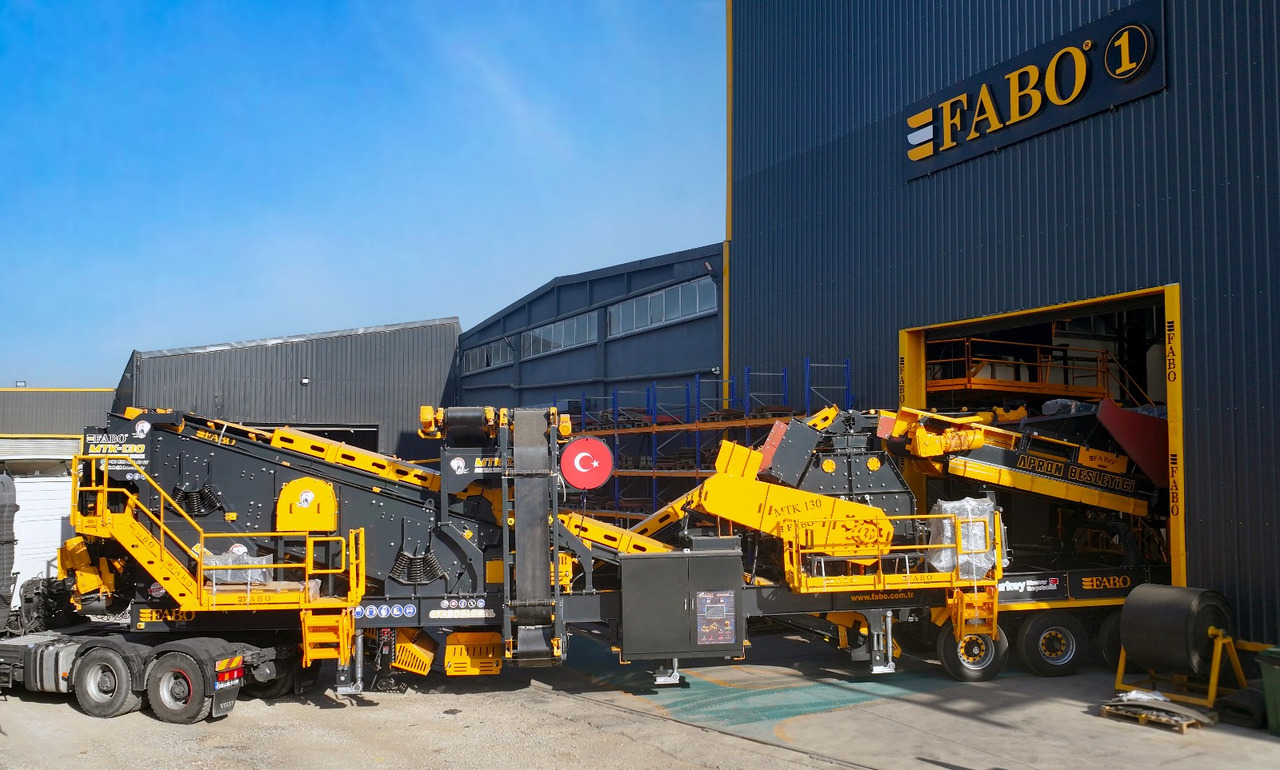 Новый Ударная дробилка FABO mobile impact crusher: фото 5