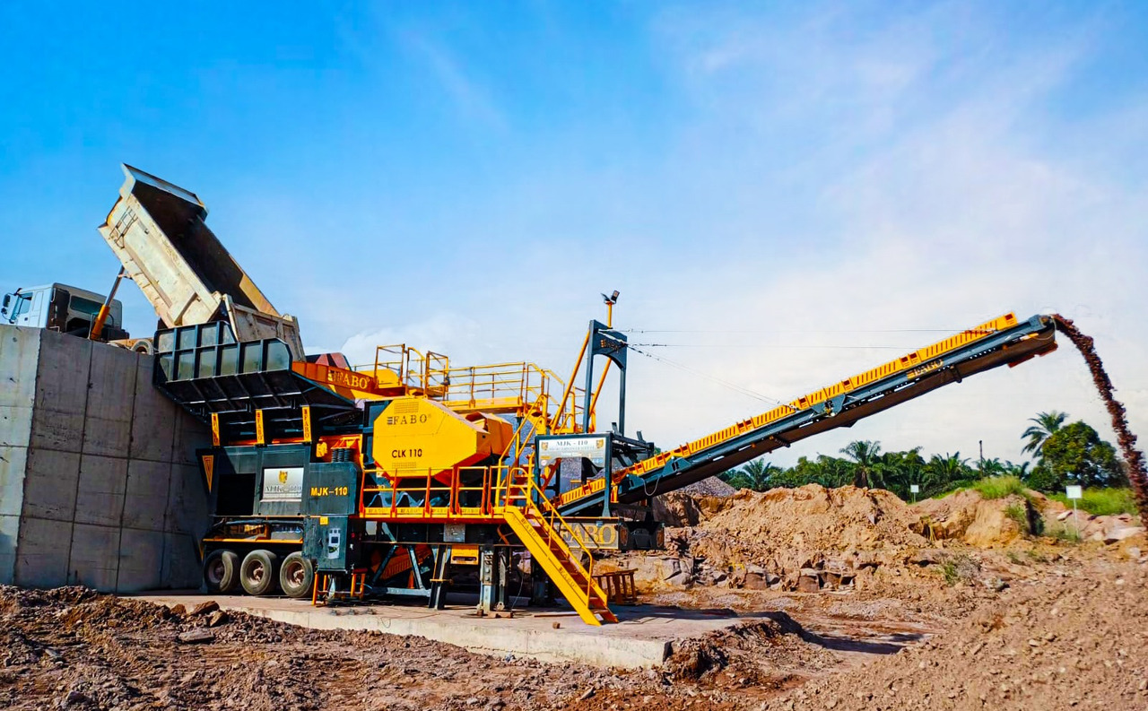 FABO mobile jaw crusher - Щековая дробилка: фото 1 FABO mobile jaw crusher - Щековая дробилка: фото 1