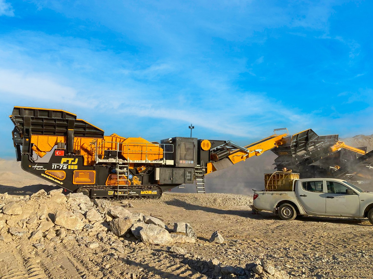 FABO mobile jaw crusher - Щековая дробилка: фото 3 FABO mobile jaw crusher - Щековая дробилка: фото 3