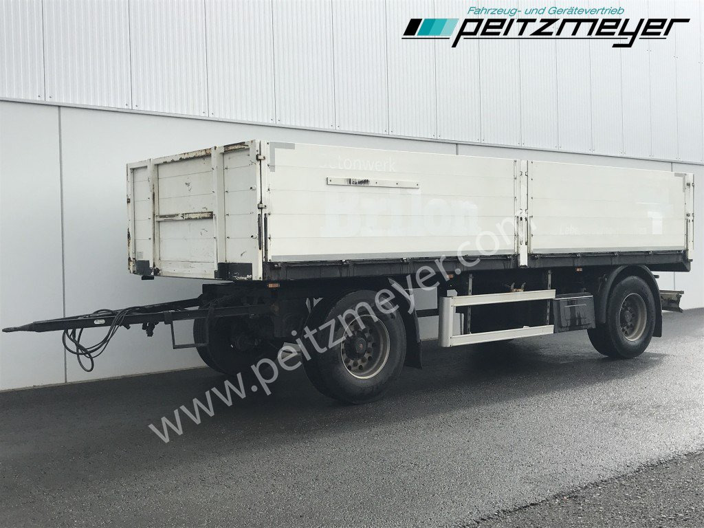 HEUSER 2 Achs Anhänger Baustoffanhänger - Прицеп бортовой/ Платформа: фото 3 HEUSER 2 Achs Anhänger Baustoffanhänger - Прицеп бортовой/ Платформа: фото 3