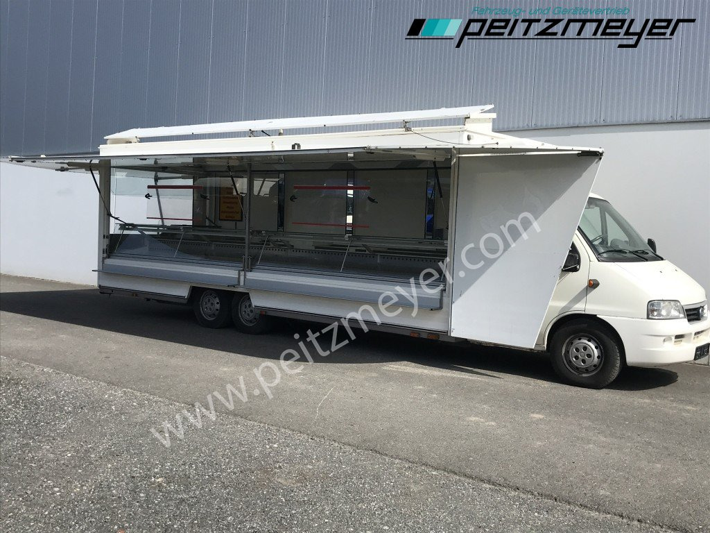 IVECO FIAT (I) Ducato Verkaufswagen 6,5 m - Motor neu vor 21 TKM + Kühltheke, Fritteuse - Торговый грузовик: фото 2 IVECO FIAT (I) Ducato Verkaufswagen 6,5 m - Motor neu vor 21 TKM + Kühltheke, Fritteuse - Торговый грузовик: фото 2
