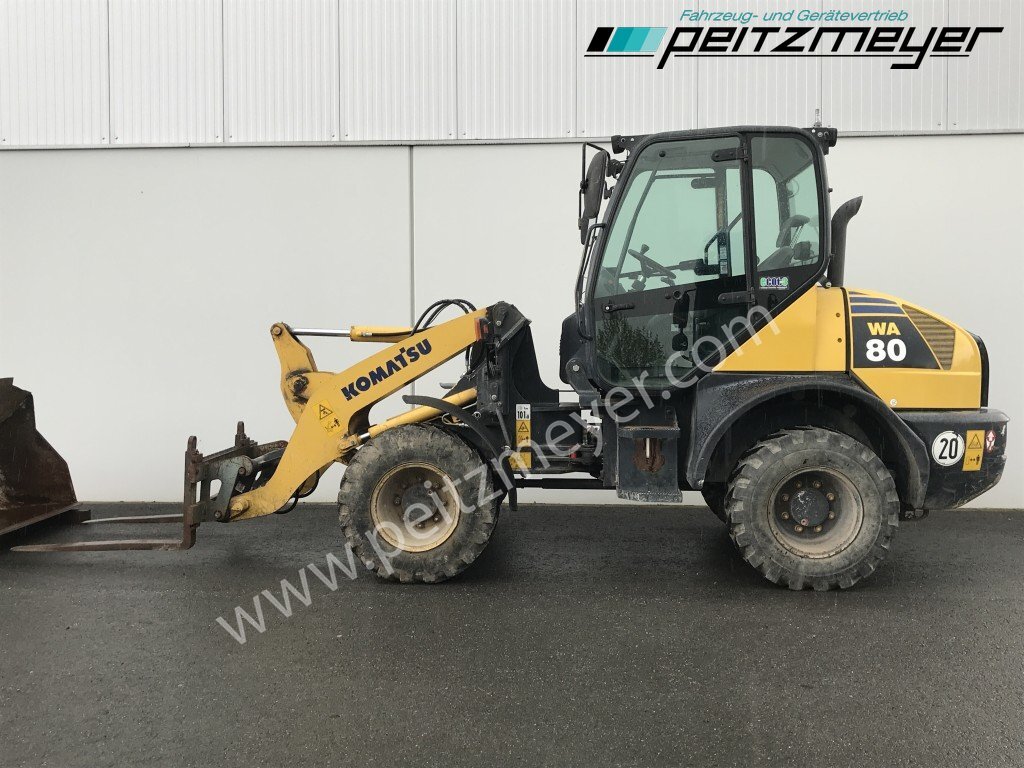 Колёсный погрузчик Komatsu RADLADER WA 80-6 Palettengabel und Standardschaufel: фото 7
