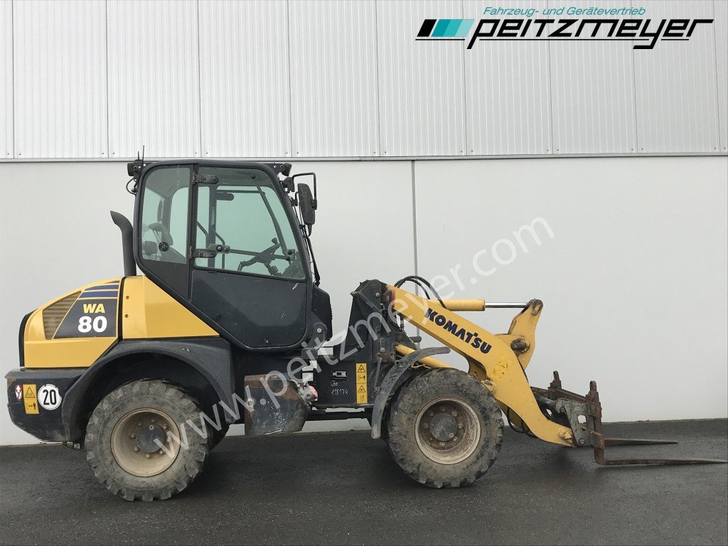 Колёсный погрузчик Komatsu RADLADER WA 80-6 Palettengabel und Standardschaufel: фото 8