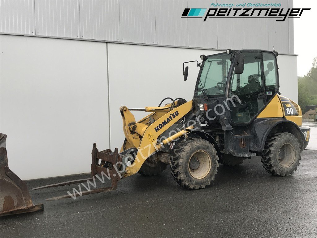 Колёсный погрузчик Komatsu RADLADER WA 80-6 Palettengabel und Standardschaufel: фото 23