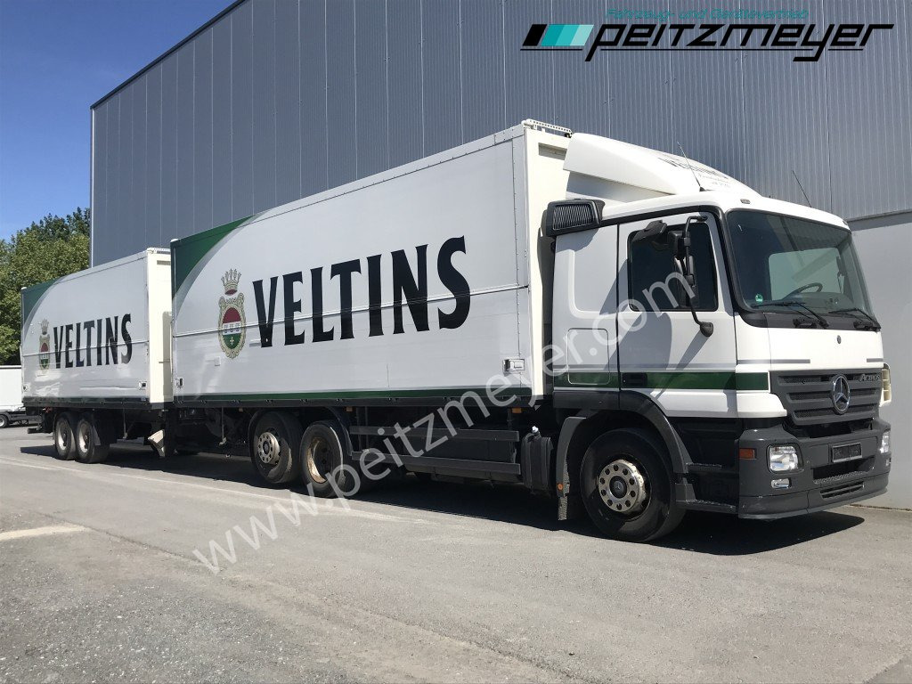Грузовик для перевозки напитков MERCEDES-BENZ Actros 2541 L Getränke + LBW, EU5, analog Tacho: фото 24