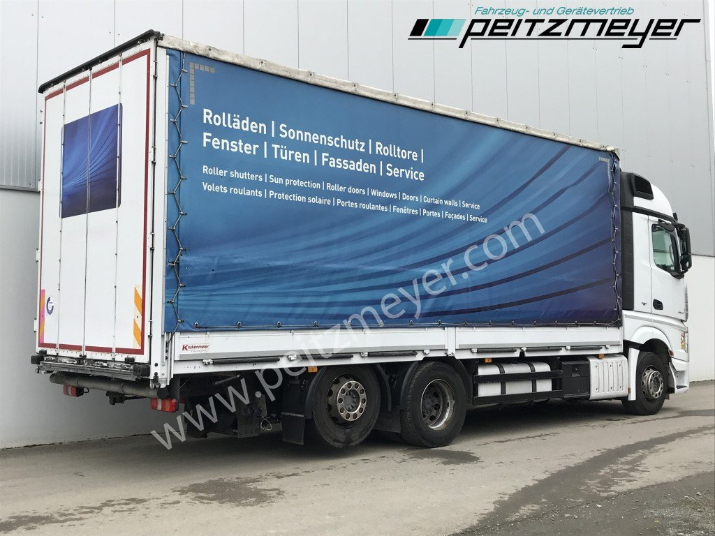 MERCEDES-BENZ Actros 2542 LL Pritsche, EU 6, Klima, Standklima, - Тентованный грузовик: фото 5 MERCEDES-BENZ Actros 2542 LL Pritsche, EU 6, Klima, Standklima, - Тентованный грузовик: фото 5