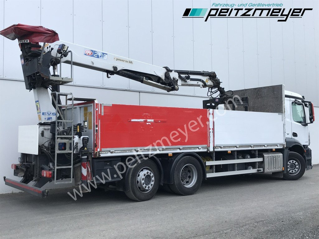 MERCEDES-BENZ Antos 2536 LL Pritsche HMF 2110-L5 5 fach Ausschub mit Steinzange - Грузовик бортовой/ Платформа, Автоманипулятор: фото 3 MERCEDES-BENZ Antos 2536 LL Pritsche HMF 2110-L5 5 fach Ausschub mit Steinzange - Грузовик бортовой/ Платформа, Автоманипулятор: фото 3