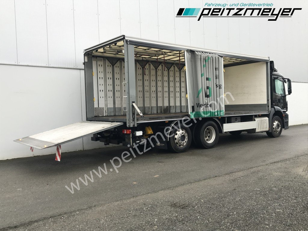 MERCEDES-BENZ Antos 2543 LL Ewers Getränke Retarder, 2 x AHK, LBW 2 t., Lenkachse - Грузовик для перевозки напитков: фото 3 MERCEDES-BENZ Antos 2543 LL Ewers Getränke Retarder, 2 x AHK, LBW 2 t., Lenkachse - Грузовик для перевозки напитков: фото 3
