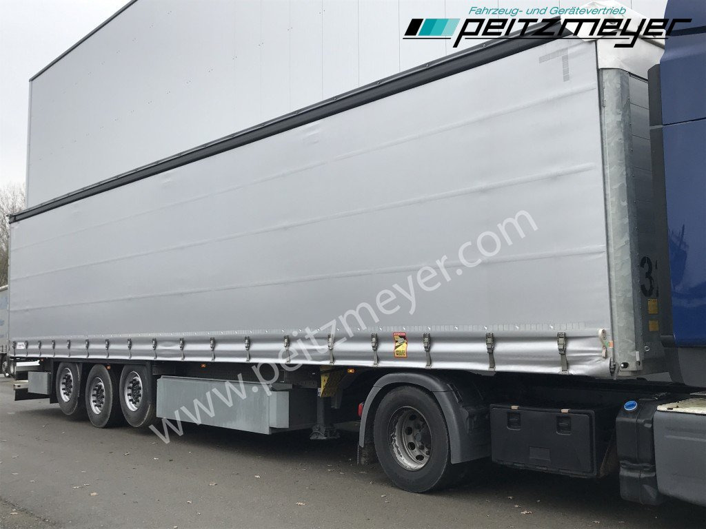 SCHMITZ SCS verzinkt, Edscha, 2 x Liftachse, Palettenk. - Тентованный полуприцеп: фото 4 SCHMITZ SCS verzinkt, Edscha, 2 x Liftachse, Palettenk. - Тентованный полуприцеп: фото 4