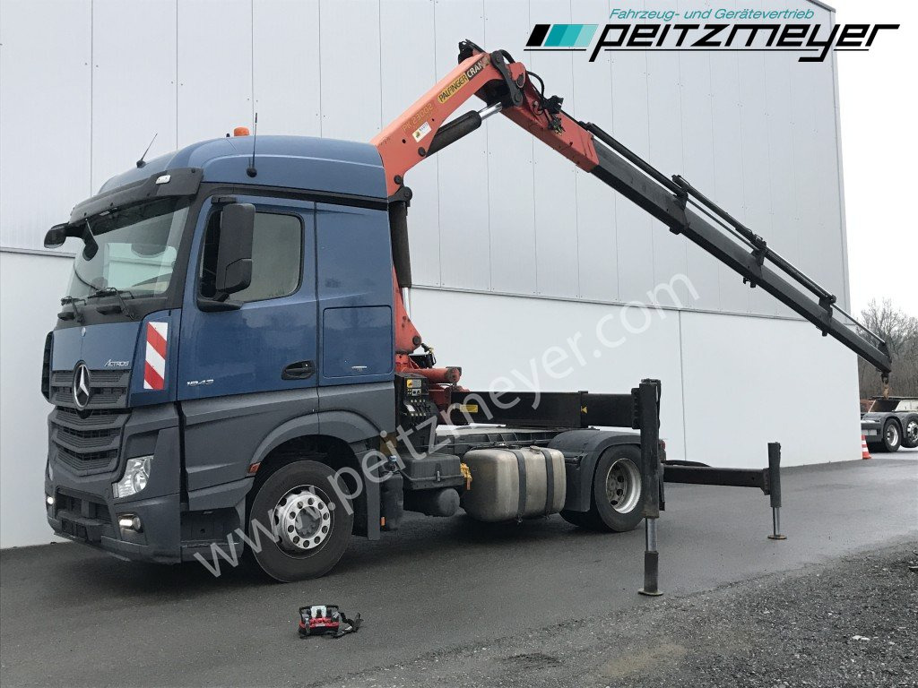 MERCEDES-BENZ Actros 1843 LS Kran Palfinger PK 23002 4 Punkt Abstützung - Тягач: фото 1 MERCEDES-BENZ Actros 1843 LS Kran Palfinger PK 23002 4 Punkt Abstützung - Тягач: фото 1
