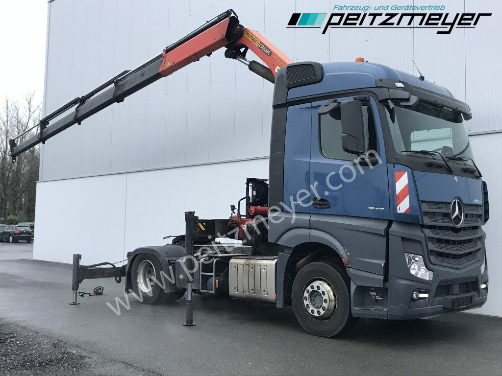 MERCEDES-BENZ Actros 1843 LS Kran Palfinger PK 23002 4 Punkt Abstützung - Тягач: фото 3 MERCEDES-BENZ Actros 1843 LS Kran Palfinger PK 23002 4 Punkt Abstützung - Тягач: фото 3