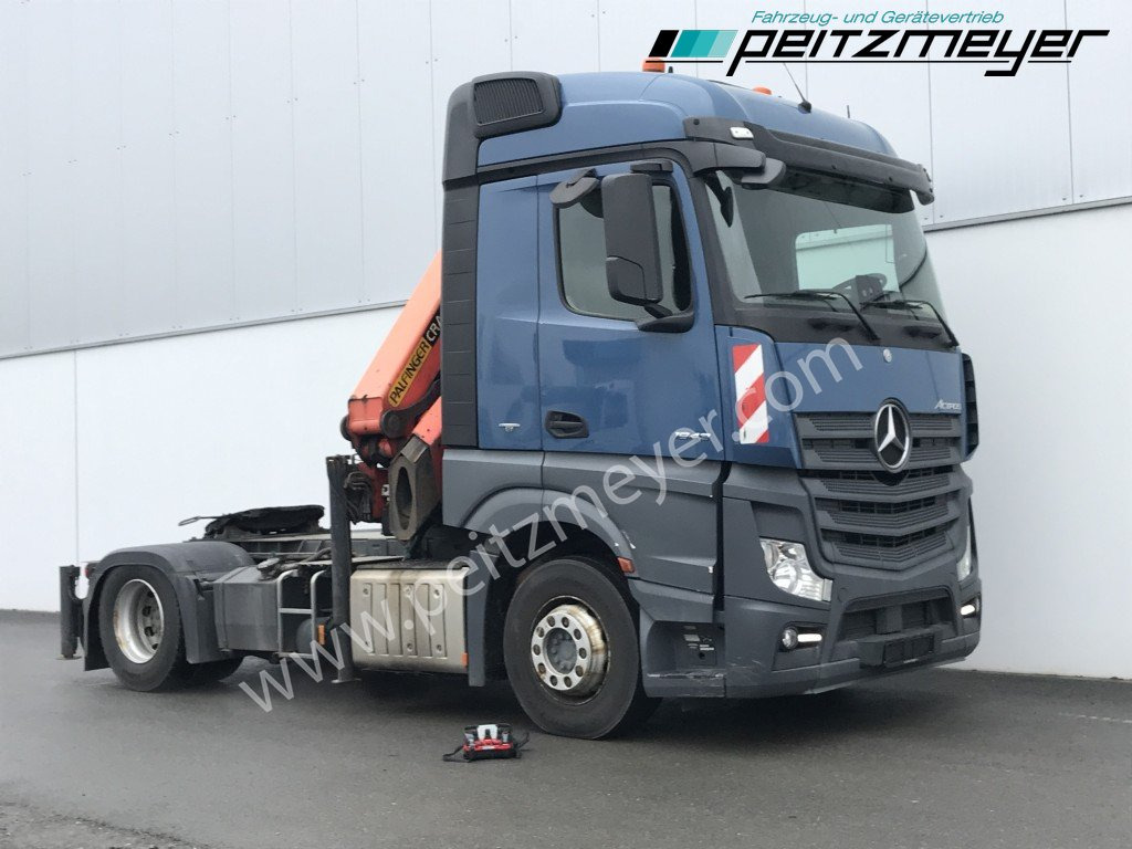 MERCEDES-BENZ Actros 1843 LS Kran Palfinger PK 23002 4 Punkt Abstützung - Тягач: фото 4 MERCEDES-BENZ Actros 1843 LS Kran Palfinger PK 23002 4 Punkt Abstützung - Тягач: фото 4