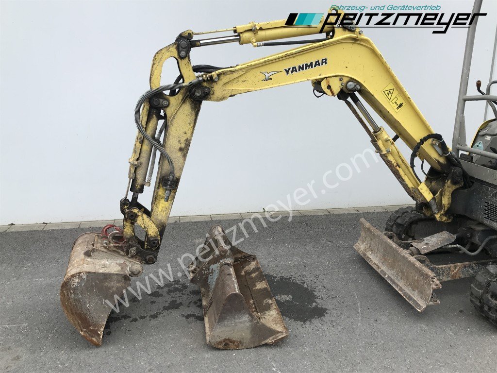 Мини-экскаватор YANMAR MINIBAGGER Vio 17 verstellbares Fahrwerk Schnellwechsler mit 60 er und 100 Löffel: фото 23