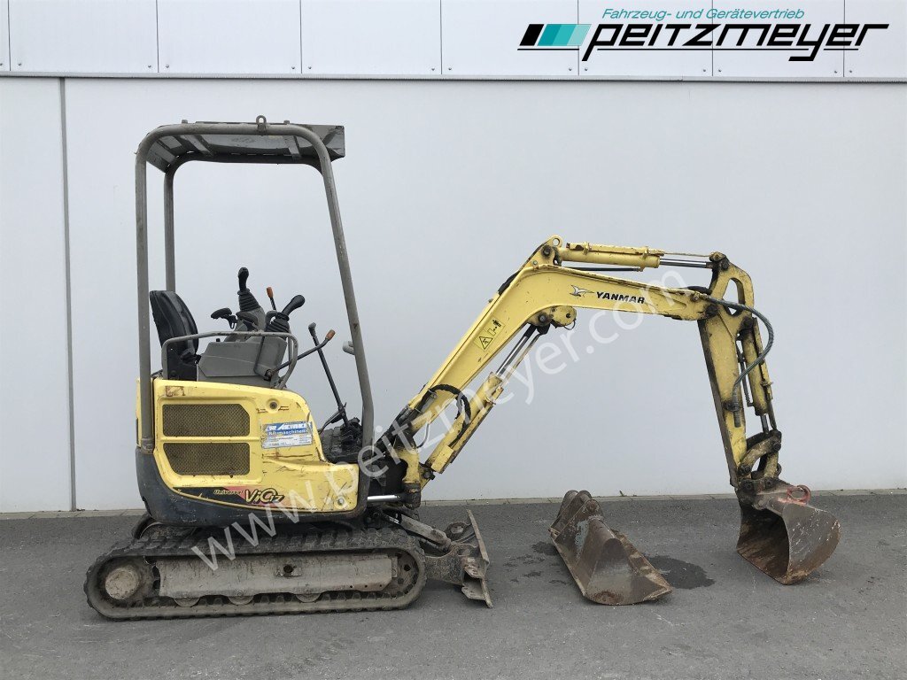 Мини-экскаватор YANMAR MINIBAGGER Vio 17 verstellbares Fahrwerk Schnellwechsler mit 60 er und 100 Löffel: фото 10
