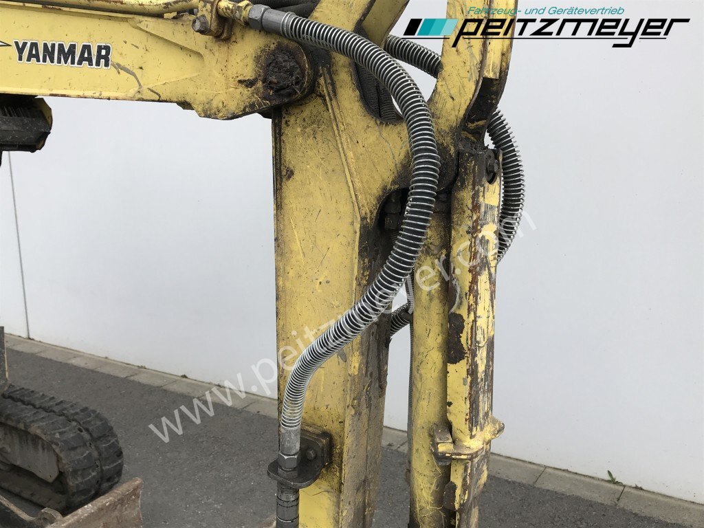 Мини-экскаватор YANMAR MINIBAGGER Vio 17 verstellbares Fahrwerk Schnellwechsler mit 60 er und 100 Löffel: фото 21
