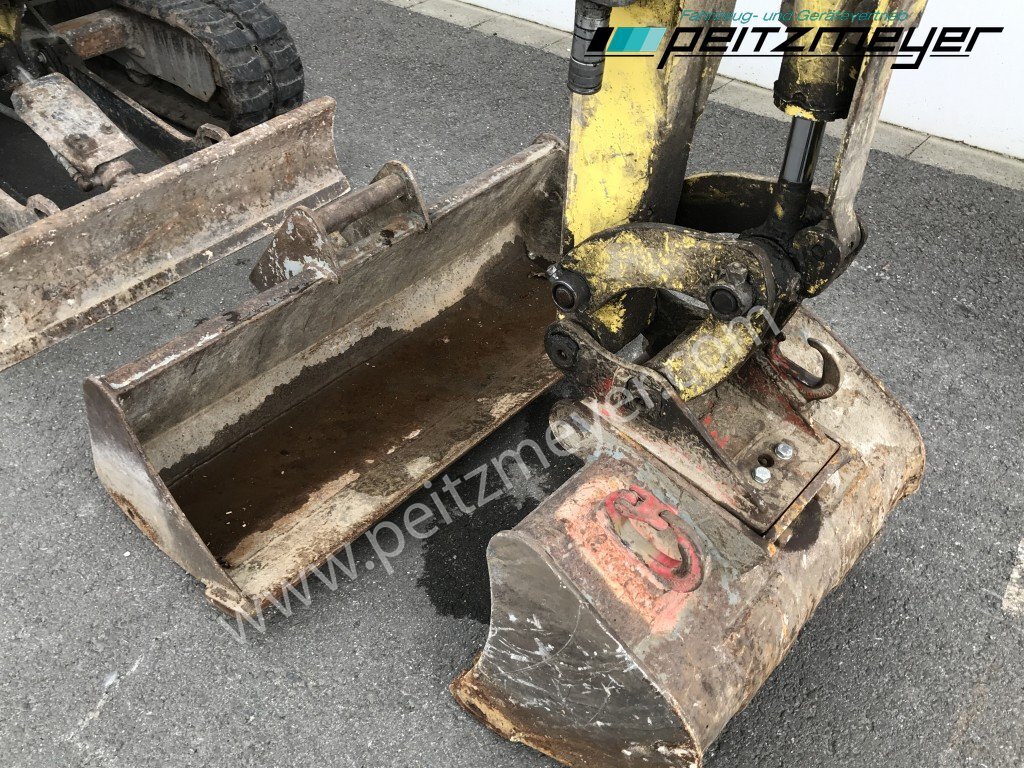 Мини-экскаватор YANMAR MINIBAGGER Vio 17 verstellbares Fahrwerk Schnellwechsler mit 60 er und 100 Löffel: фото 22