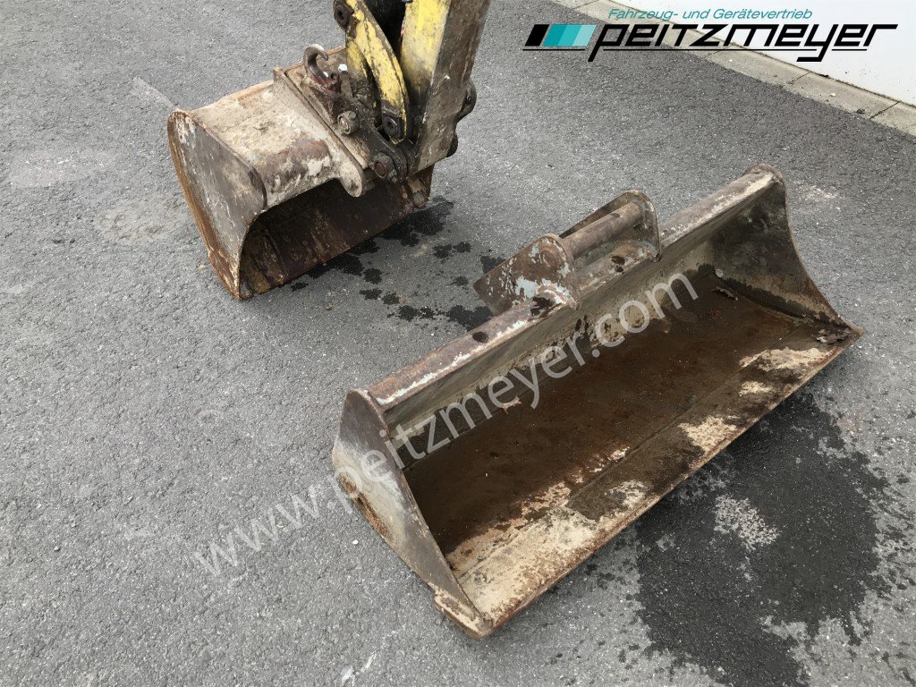 Мини-экскаватор YANMAR MINIBAGGER Vio 17 verstellbares Fahrwerk Schnellwechsler mit 60 er und 100 Löffel: фото 13