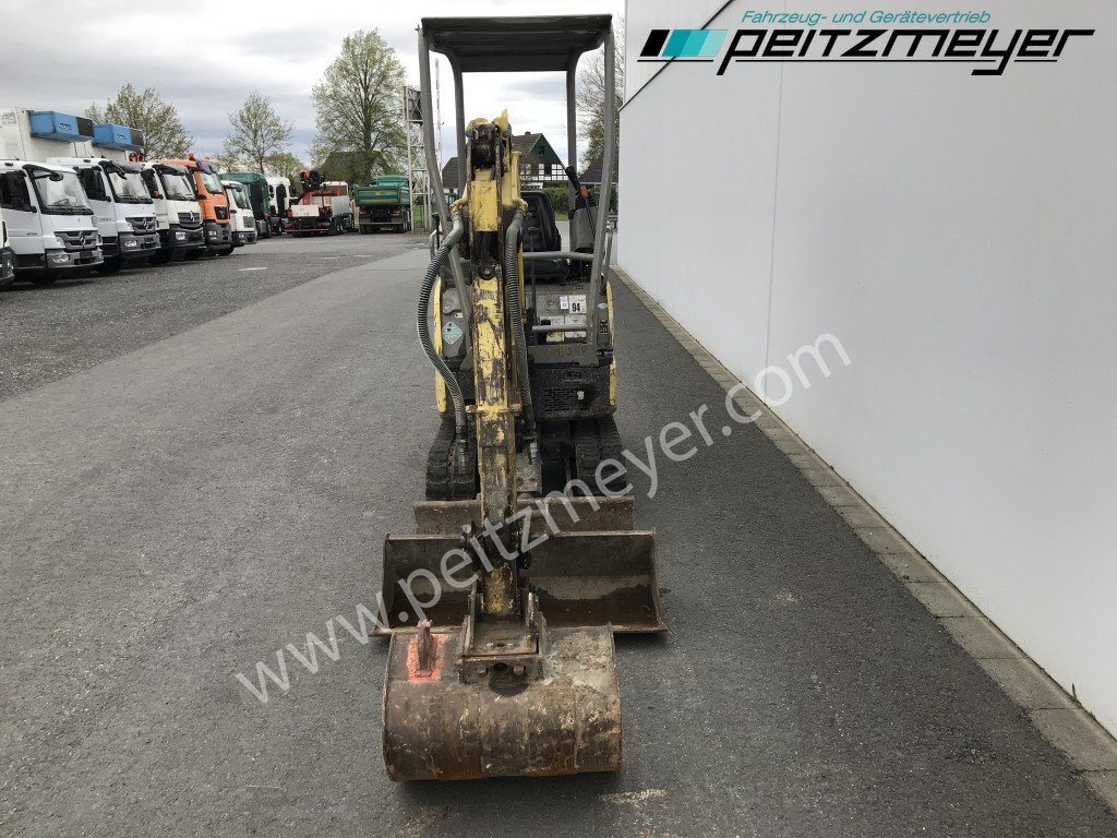 Мини-экскаватор YANMAR MINIBAGGER Vio 17 verstellbares Fahrwerk Schnellwechsler mit 60 er und 100 Löffel: фото 6