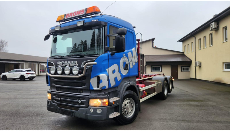 Scania R560 LB6X2HSZ - FULL STEEL - Крюковой мультилифт: фото 1 Scania R560 LB6X2HSZ - FULL STEEL - Крюковой мультилифт: фото 1
