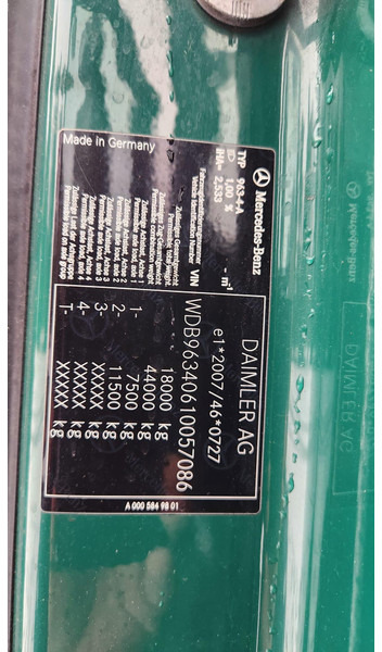 Тягач Mercedes-Benz Actros MEGA: фото 10 Тягач Mercedes-Benz Actros MEGA: фото 10