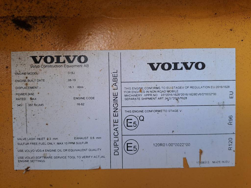 Сочленённый самосвал Volvo A45G: фото 12