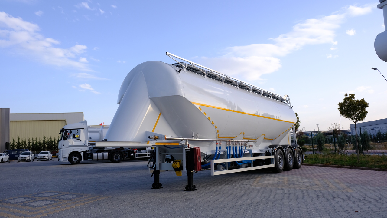 SINAN Flour and Feed W type Silo Bulk Tanker Semitrailer - Полуприцеп цистерна для сыпучих грузов: фото 4 SINAN Flour and Feed W type Silo Bulk Tanker Semitrailer - Полуприцеп цистерна для сыпучих грузов: фото 4