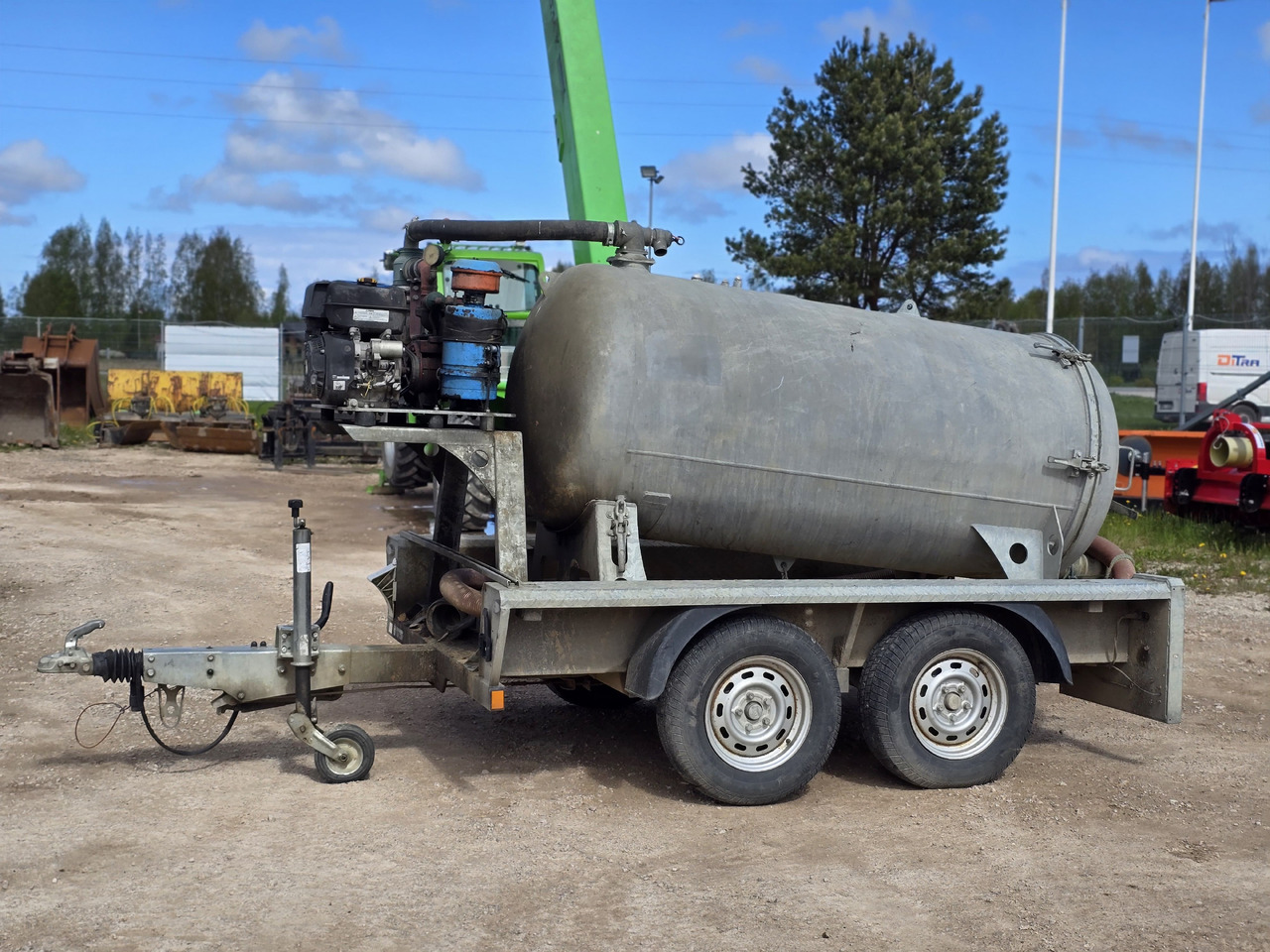 Bunnefeld Haren PAH3500 - Прицеп-цистерна: фото 1 Bunnefeld Haren PAH3500 - Прицеп-цистерна: фото 1