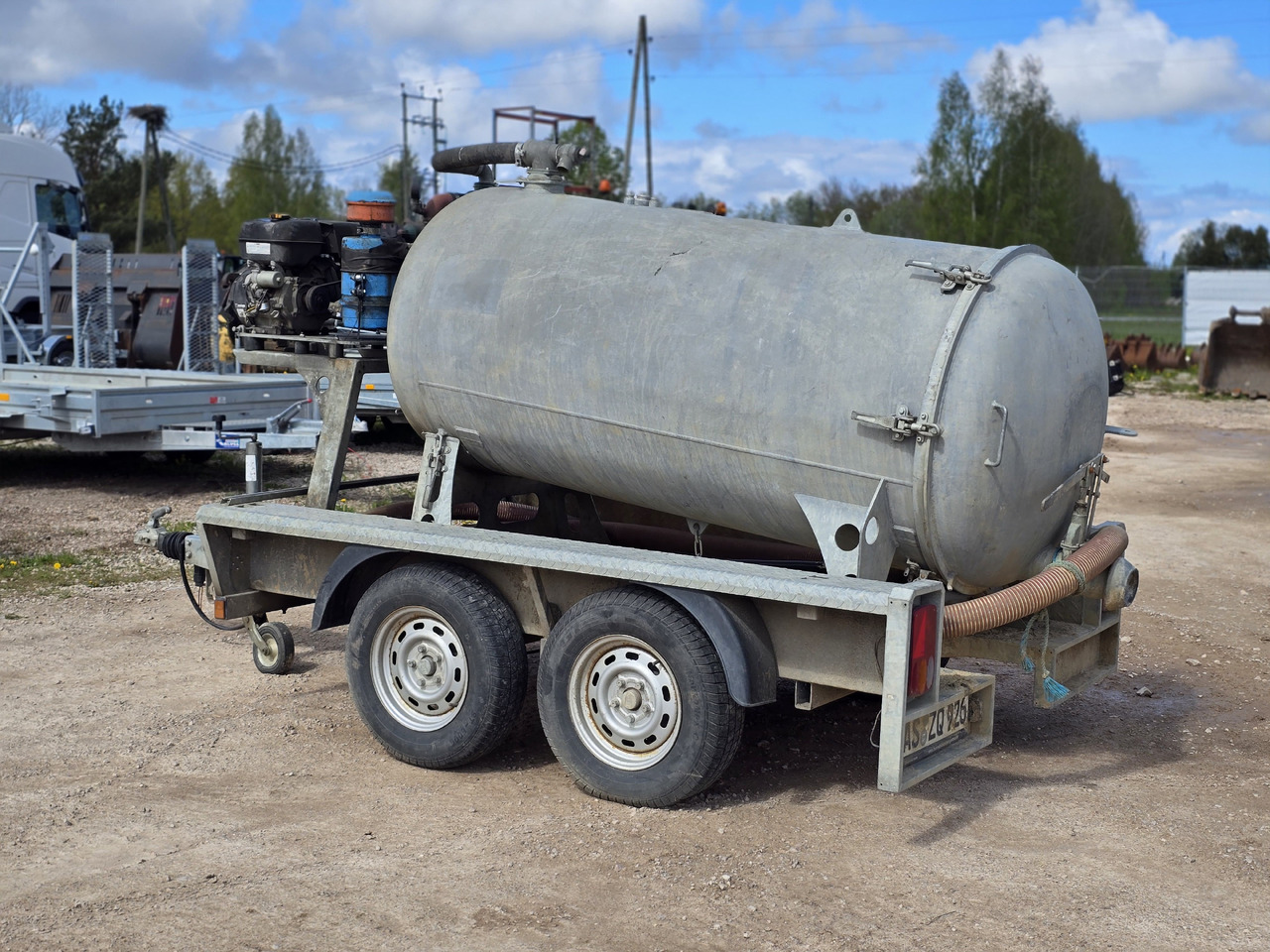 Bunnefeld Haren PAH3500 - Прицеп-цистерна: фото 5 Bunnefeld Haren PAH3500 - Прицеп-цистерна: фото 5