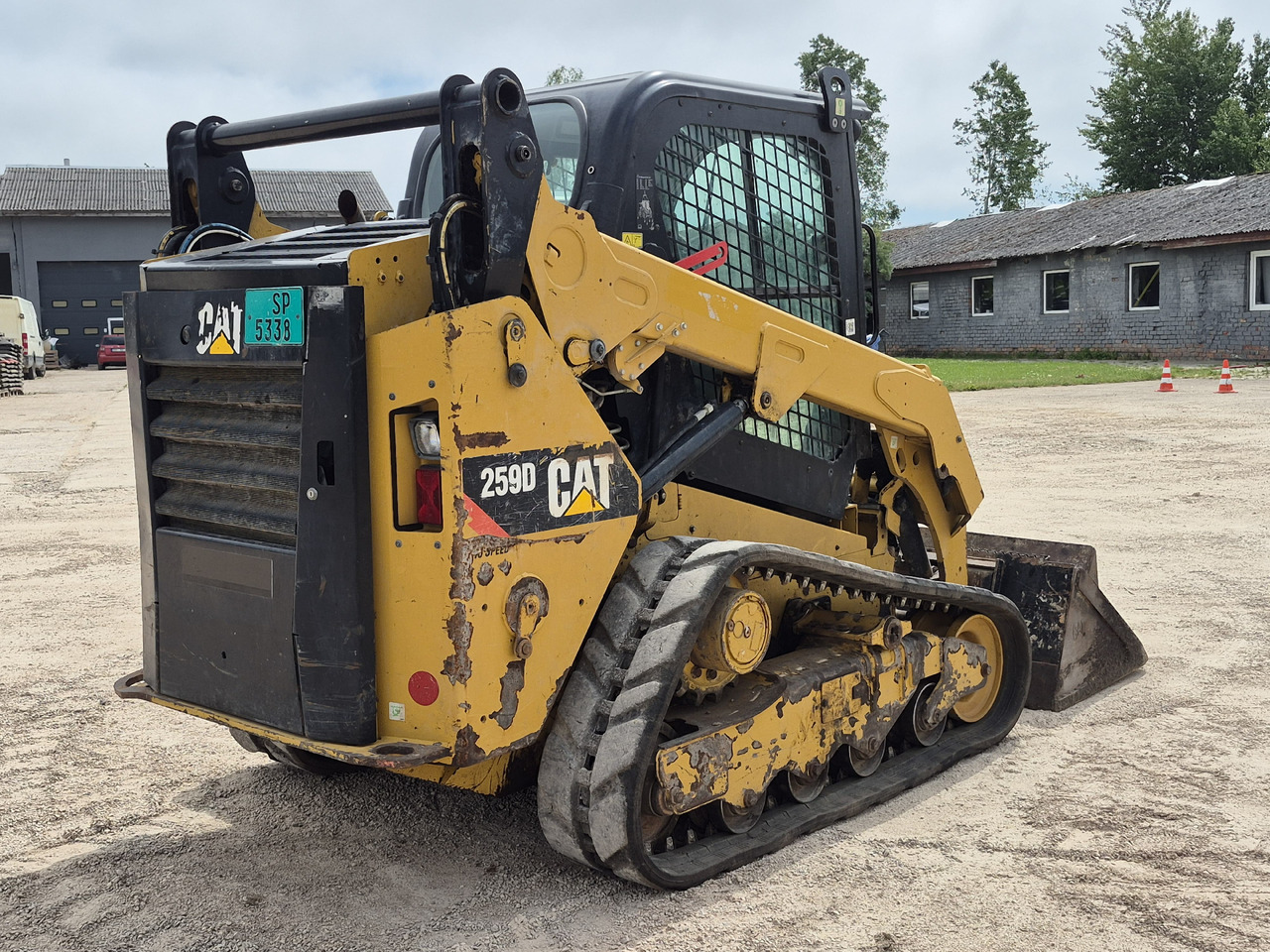 Caterpillar 259D - Мини-погрузчик с бортовым поворотом: фото 4 Caterpillar 259D - Мини-погрузчик с бортовым поворотом: фото 4