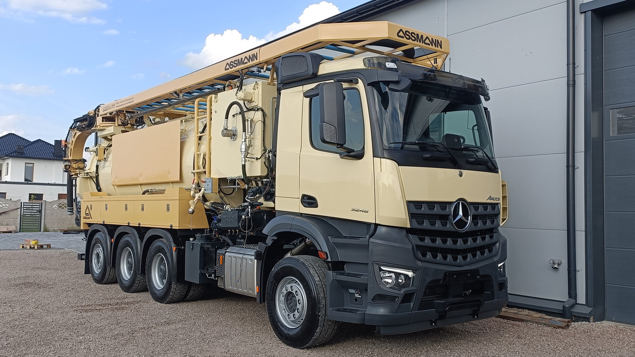 MERCEDES-BENZ AROCS ASSMANN stainless steel recykling - Ассенизатор: фото 3 MERCEDES-BENZ AROCS ASSMANN stainless steel recykling - Ассенизатор: фото 3