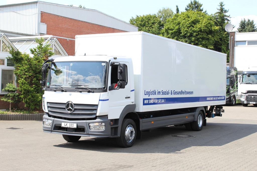 Mercedes-Benz Atego 1321 E6 Koffer Klima Kamera Schalter LBW - Грузовик с закрытым кузовом: фото 1 Mercedes-Benz Atego 1321 E6 Koffer Klima Kamera Schalter LBW - Грузовик с закрытым кузовом: фото 1