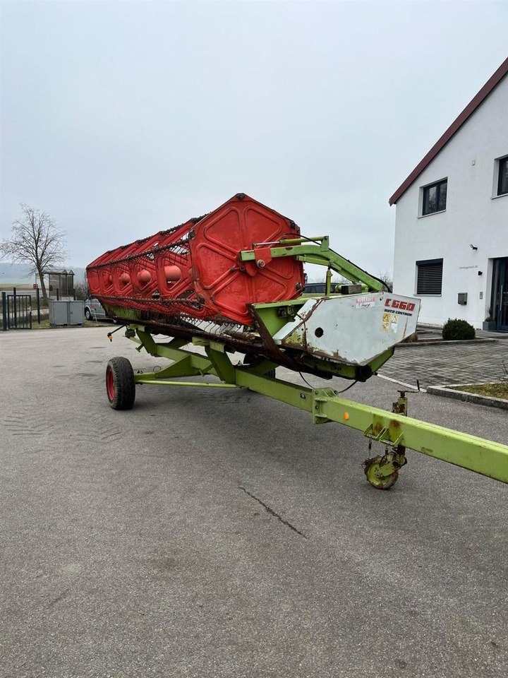 Оборудование для кормоуборочного комбайна CLAAS Schneidwerk Claas C660 mit Autocontour, Transportwagen: фото 17