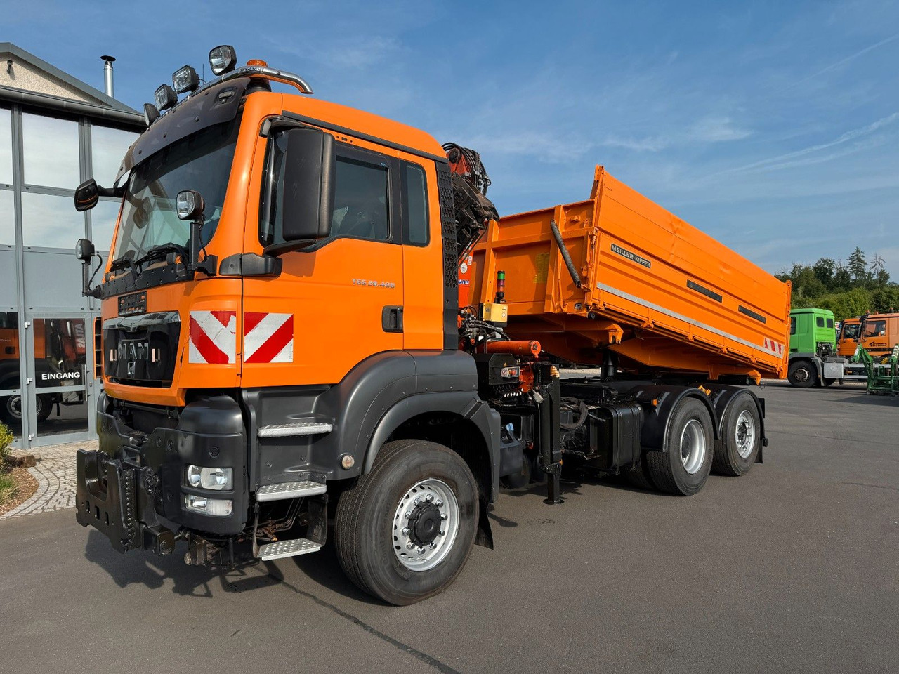 MAN TGS 28.400 6x4-4 BL Kipper / Kran / Winterdienst - Самосвал, Автоманипулятор: фото 1 MAN TGS 28.400 6x4-4 BL Kipper / Kran / Winterdienst - Самосвал, Автоманипулятор: фото 1