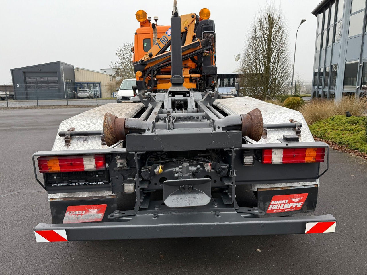 Mercedes-Benz Actros 2632 6x4/2 Meiller + HMF Kran - Крюковой мультилифт, Автоманипулятор: фото 5 Mercedes-Benz Actros 2632 6x4/2 Meiller + HMF Kran - Крюковой мультилифт, Автоманипулятор: фото 5