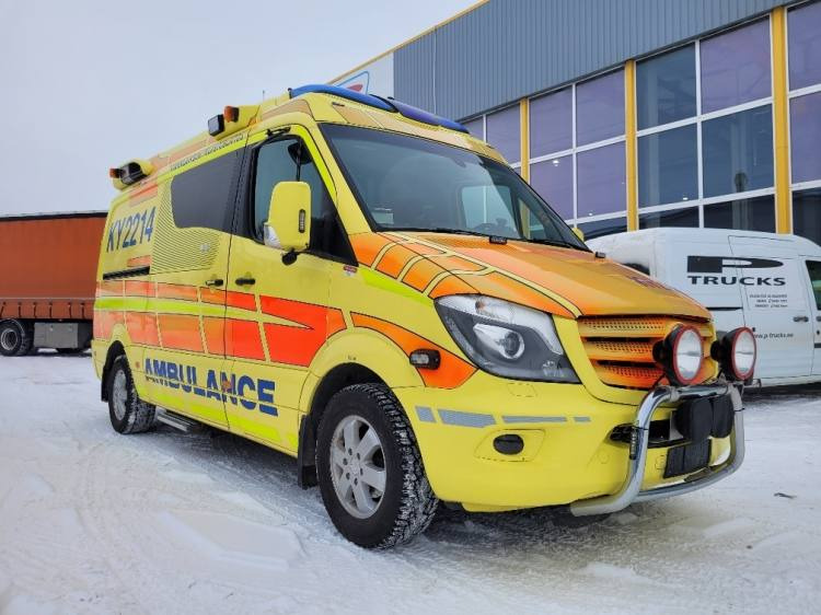 MERCEDES – BENZ SPRINTER 3.0D AMBULANCE (TAMLANS) KLIMA, 11.2016, EURO 6  - Машина скорой помощи: фото 1 MERCEDES – BENZ SPRINTER 3.0D AMBULANCE (TAMLANS) KLIMA, 11.2016, EURO 6  - Машина скорой помощи: фото 1