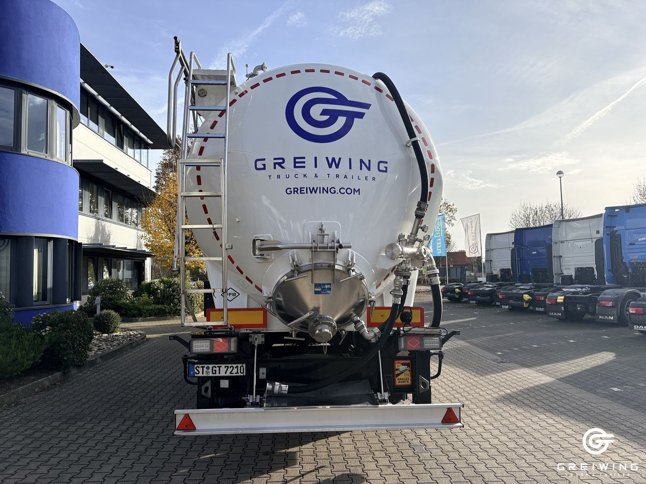 Feldbinder KIP 60.3 - Полуприцеп цистерна для сыпучих грузов: фото 4 Feldbinder KIP 60.3 - Полуприцеп цистерна для сыпучих грузов: фото 4