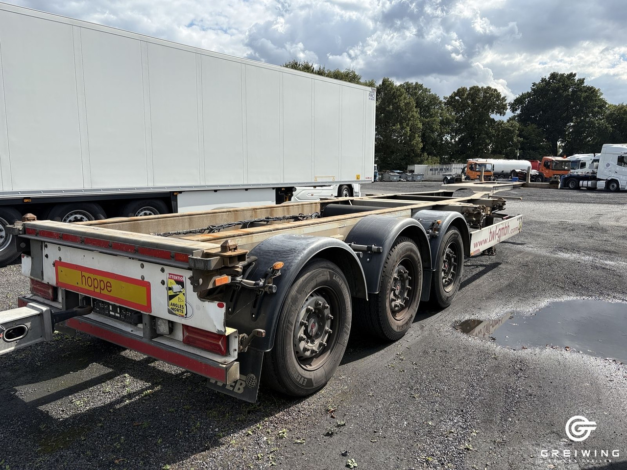 Web-Trailer LPRS 24 20/30/40/45 - Полуприцеп-контейнеровоз/ Сменный кузов: фото 3 Web-Trailer LPRS 24 20/30/40/45 - Полуприцеп-контейнеровоз/ Сменный кузов: фото 3