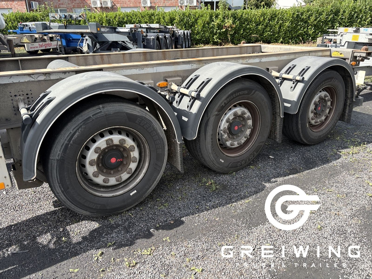 Web-Trailer LPRS 24 20/30/40/45 - Полуприцеп-контейнеровоз/ Сменный кузов: фото 5 Web-Trailer LPRS 24 20/30/40/45 - Полуприцеп-контейнеровоз/ Сменный кузов: фото 5