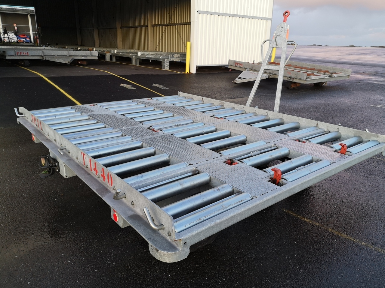 Miloco Cargo Pallet Dollies - Аэродромная техника: фото 1 Miloco Cargo Pallet Dollies - Аэродромная техника: фото 1