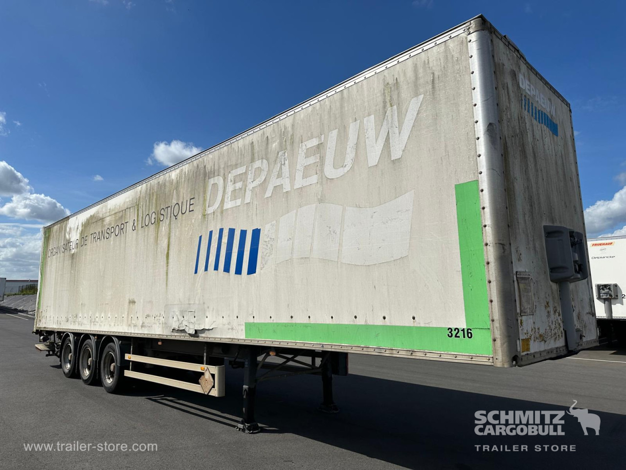 Полуприцеп-фургон Dryfreight Standard Double deck Taillift: фото 1